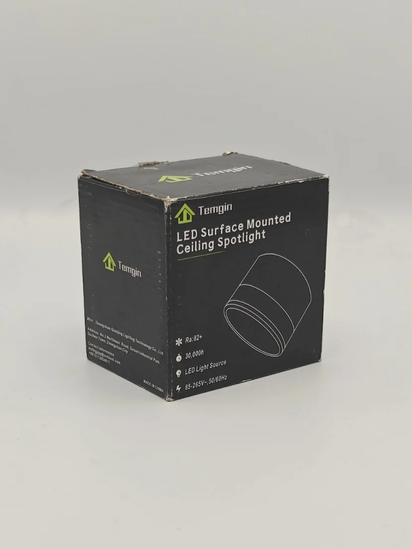 Temgin led surface mounted ceiling spotlight, photo 2