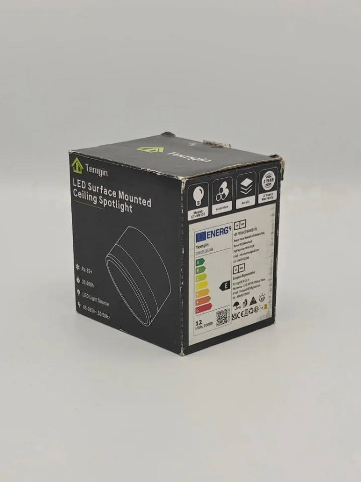 Temgin led surface mounted ceiling spotlight