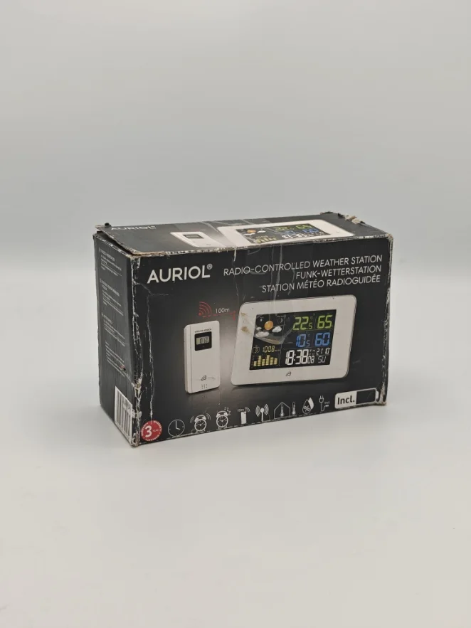 Auriol radio-controlled weather station funck wetterstation, photo 2